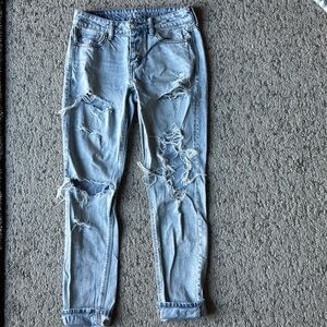 Tom girl style jeans